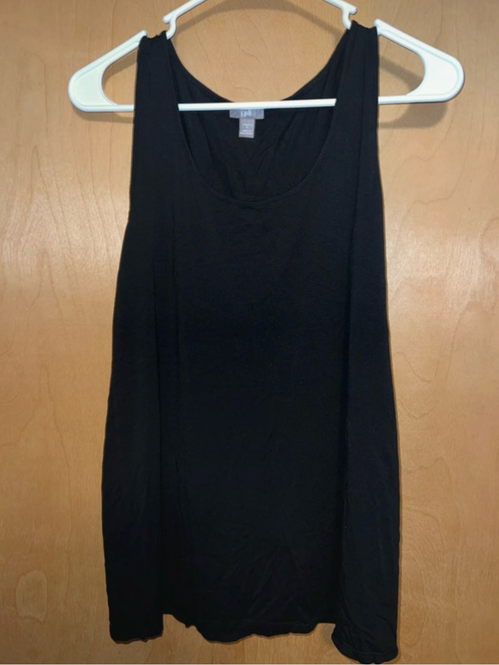 J. Jill Black Scoop Tank Top